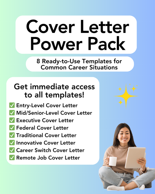 Cover Letter Power Pack